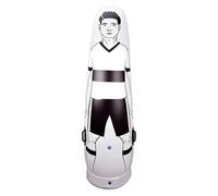 Generisch Soccer Training Defender - Práctica inflable, bloqueador portátil de trabajo pesado, base estable, de inflado rápido, de mejora de la habilidad para adultos, niños