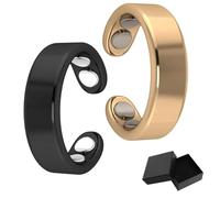 Generisch Sömni - Anillo magnético para mujer, menopausia, reduce el estrés, Acero inoxidable, No.