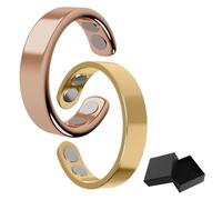 Generisch Sömni - Anillo magnético para mujer, menopausia, reduce el estrés, Acero inoxidable, No.