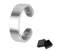 Generisch Sömni - Anillo magnético para mujer, menopausia, reduce el estrés, Acero inoxidable, No.