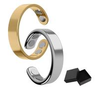 Generisch Sömni - Anillo magnético para mujer, menopausia, reduce el estrés, Acero inoxidable, No.