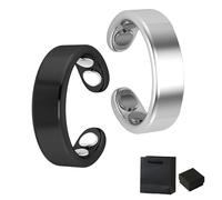 Generisch Sömni Anillo para mujer menopausia original, 2025, ajustable, ayuda para la menopausia, natural, para hombre y mujer, Acero inoxidable 316, No.