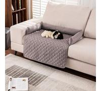Generisch Sofá refrescante, cama para perros, cama refrescante, impermeable y cómoda, lavable a máquina, transpirable (gris claro, 90 x 120 cm)