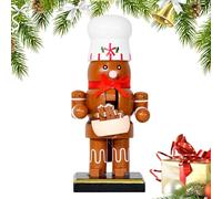 Generisch Soldados de Cascanueces navideños - 16 cm Lindas Figuras en Miniatura | Estatua Decorativa de coleccionista, Estante de Escritorio, decoración del hogar, decoración de Mesa para