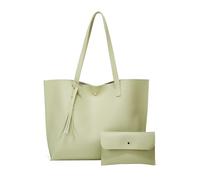 Generisch Sólido borla madre bolsa, gran capacidad, una bolsa de hombro, bolsa de compras bolsas de bloqueo, c, talla única
