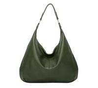 Generisch Sólido Borla Madre Bolso, Gran Capacidad Una Bolsa De Hombro Bolso De Compras Mujer Bolsos Bandoleras Para, verde, talla única