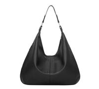 Generisch Sólido Borla Madre Bolso, Gran Capacidad Una Bolso De Hombro Bolso De Compras Bolsas Para Mujer Negro, Negro , talla única