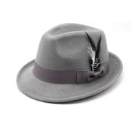 Generisch Sombrero de cerveza alemán tradicional con plumas para Oktoberfest Disfraces y eventos al aire libre (GY1, talla única)