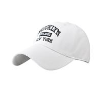 Generisch Sombrero de pato con lentejuelas, personalidad moderna, impresión al aire libre, sombrero de malla transpirable, gorra impermeable para mujer, Blanco, Talla única