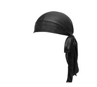 Generisch Sombrero Mujer Durag Opciones multicolores | Silk Du Rags para hombres mujeres | Perfecto para trenzas onduladas Rizos Sombrero de pescador niño 54, Negro , Talla única