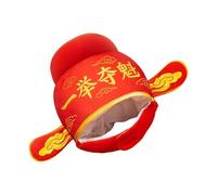 Generisch Sombrero oriental chino, disfraz tradicional y sombrero, antiguo maestro de números chinos, para fiestas temáticas, adultos, hombres, adolescentes, festivales, teatro, danza