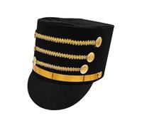 Generisch Sombrero para cascanueces - Accesorio de cascanueces sombrero de cilindro - Accesorio de disfraz de cosplay, adecuado para representaciones teatrales, de carnaval y juegos de rol