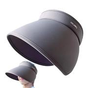 Generisch Sombrero parasol - Gorra de seda de hielo, visera parasol transpirable, gorro de verano para playa, gorro de playa al aire libre | Sombrero parasol de seda de hielo SPF 50, gorra protectora