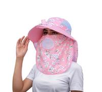Generisch Sombreros para el sol al aire libre con integrado para actividades de ocio versátiles durante todo el año con estilo funcional perfecto para clima cálido, rojo, M