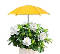 Generisch Sombrilla para plantas al aire libre | Cubierta protectora para plantas de sombra pequeña | para jardín de casa, terraza, patio, césped, granja e invernadero, amarillo, Siehe Beschreibung