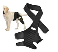 Generisch Soporte ajustable para rodillas y piernas para perros, tira de metal para sentadillas traseras, funda de compresión para lesiones y esguinces, del dolor y estabilidad para