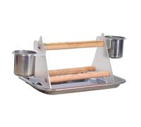Generisch - Soporte de entrenamiento para pájaros, soporte de escritorio para pájaros, soporte de entrenamiento para pájaros, percha para periquitos, cómodo juguete de escritorio que le da un montón