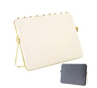 Generisch Soporte de exhibición de joyas | collar de terciopelo | 35 cm collar expositor organizador | diseño de doble cara soporte de collar múltiple