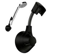Generisch Soporte de pared para secador de pelo, de rotación de 360°, tamaño estándar, para baño, cocina, salón, despensa, armario, almacenamiento de cables, organización de peinado