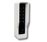 Generisch Soporte de pared y cubierta protectora compatible con Nuki Keypad 2 y NFC - ASA UV estable - Antirrobo con tornillo de seguridad Torx de acero inoxidable - Protección contra la intemperie