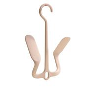 Generisch Soporte de secado de zapatos | con doble gancho para calzado, soporte de secado de botas | para casa residencia estudiantil apartamento terraza camping viajes botas de hotel, Rosa., ver