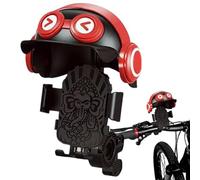 Generisch Soporte De Teléfono Móvil Para Bicicleta Con Parasol,Soporte Casco Para Teléfono Con Parasol | Accesorios Electrónicos Para Llamadas telefónicas Servicios de Entrega Transmisiones en