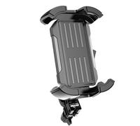 Generisch Soporte de teléfono móvil para scooter, abrazadera de manillar de bicicleta antivibración, soporte para teléfono móvil, para ciclismo, trayectoria de péndulo diaria, hombres, adultos