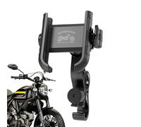 Generisch Soporte de teléfono móvil para scooter, abrazadera de teléfono móvil para manillar de bicicleta, resistente, para el trabajo diario, senderismo, deportes, correr, escuchar