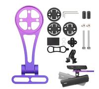Generisch Soporte delantero para bicicleta, soporte de manillar para ordenador de bicicleta, soporte ajustable para manillar de bicicleta para desplazamientos, recorrido, navegación, seguimiento