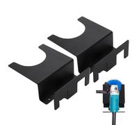 Generisch Soporte para amoladora angular de suspensión, 2 piezas, organizador de herramientas, soporte para montaje en pared, para amoladora de 125 mm, taller, garaje, obra, hogar, sótano