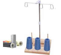 Generisch Soporte para bobinas de Costura, Soporte de Compacto, Accesorio de Bobina de Apoyo | Soporte para máquina de Bordar para máquina de Bordar doméstica, Marco de alimentación de Liso