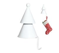 Generisch Soporte para calcetines de árbol de Navidad para calcetines de Navidad, soporte para árbol de Navidad 3D para días festivos, gancho para calcetines, para interiores, chimenea, ventana