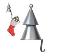 Generisch Soporte para calcetines de Navidad | Soporte para árbol de Navidad 3D para días festivos | Gancho para liguero para mostrador - Para interiores Chimenea, chimenea, ventana, mostrador