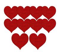 Generisch Soporte para cubiertos para utensilios de cocina | 10 piezas bolsas en forma de corazón para tenedores - Soporte de cubiertos de fieltro para celebraciones | Para bodas, cumpleaños, día de