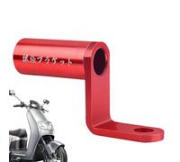 Generisch Soporte para espejo retrovisor de motocicleta, barra de montaje | para espejo retrovisor de aleación de aluminio, soporte para cámara de marcha atrás, palanca de soporte para teléfono móvil