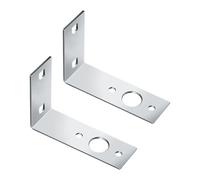 Generisch Soporte para faros traseros para barco, 2 unidades, metal en forma de L, para vehículo, barco, moto de nieve