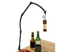 Generisch Soporte para linterna de camping - accesorio plegable para camping al aire libre | Barra de luz LED de mesa para viajeros, excursionistas, camping, picnic, patio trasero y barbacoa