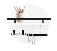 Generisch Soporte para llaves de pared, soporte para llaves de pared, gancho para llaves postales para decoración de pared, colgador de llaves y correos para decoración del hogar, soporte decorativo