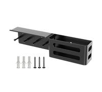 Generisch Soporte para llaves en la pared, con estante, 4 ganchos, decoración moderna, soporte para llaves de pared con estante, para entrada, decoración del hogar, salón, apartamento, dormitorio