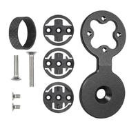 Generisch Soporte para manillar de bicicleta, soporte para manillar de bicicleta, soporte de escala estable, diseño de ángulo negativo, visión óptima, soporte de ordenador de alta resistencia