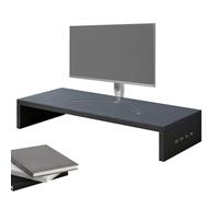 Generisch Soporte para monitor de altura regulable - Organizador de escritorio ergonómico - Altura ajustable mesa accesorio soporte de monitor, para pantalla, portátil, electrónica, oficina en casa