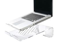 Generisch Soporte para ordenador portátil para escritorio, altura de visión ergonómica, moderna, con ranuras de ventilación, para dormitorio, estudio, apartamento y cafetería, apto para ordenadores de