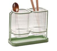 Generisch Soporte para palillos para lavavajillas, recipiente para cubiertos, de almacenamiento de cubiertos, para encimera, fregadero, armarios, escritorio, interior