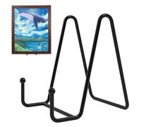 Generisch Soporte para platos, soporte para libros de cocina, soporte para fotos, soporte de placas, soporte de marco de metal, soporte para imagen, placa decorativa, libro, foto