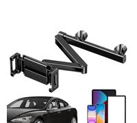 Generisch Soporte para tablet para coche, soporte universal para reposacabezas de tablet para vehículos, soporte giratorio para teléfono móvil, accesorio de viaje para coche para viaje por carretera