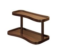 Generisch Soporte para tazas de café - Organizador multifuncional de 2 niveles | Expositor de tazas para adultos, cocina familiar, interior, mesa, dormitorio, bar, escritorio