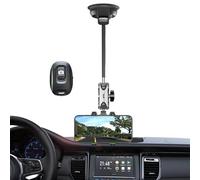 Generisch Soporte para teléfono de Coche con Fuerte para salpicadero de Coche, Soporte Giratorio para cámara de Coche, grabación, Viaje, POV, Contenido de Medios sociales, Viajes o tu