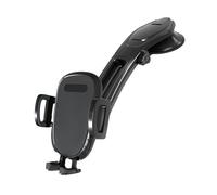 Generisch Soporte para teléfono móvil, fuerte universal y rotación de 360°, soporte ajustable para parabrisas delantero y salpicadero, conducción segura y fácil navegación