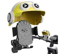Generisch Soporte para teléfono móvil para bicicleta con parasol, soporte para teléfono móvil para bicicleta con casco, accesorios de bicicleta para navegación, llamadas, grabación de vídeo