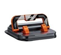 Generisch Soporte para teléfono móvil para salpicadero de Coche, Soporte para Placa de matrícula, Soporte Plegable 2 en 1 con para Placa de matrícula